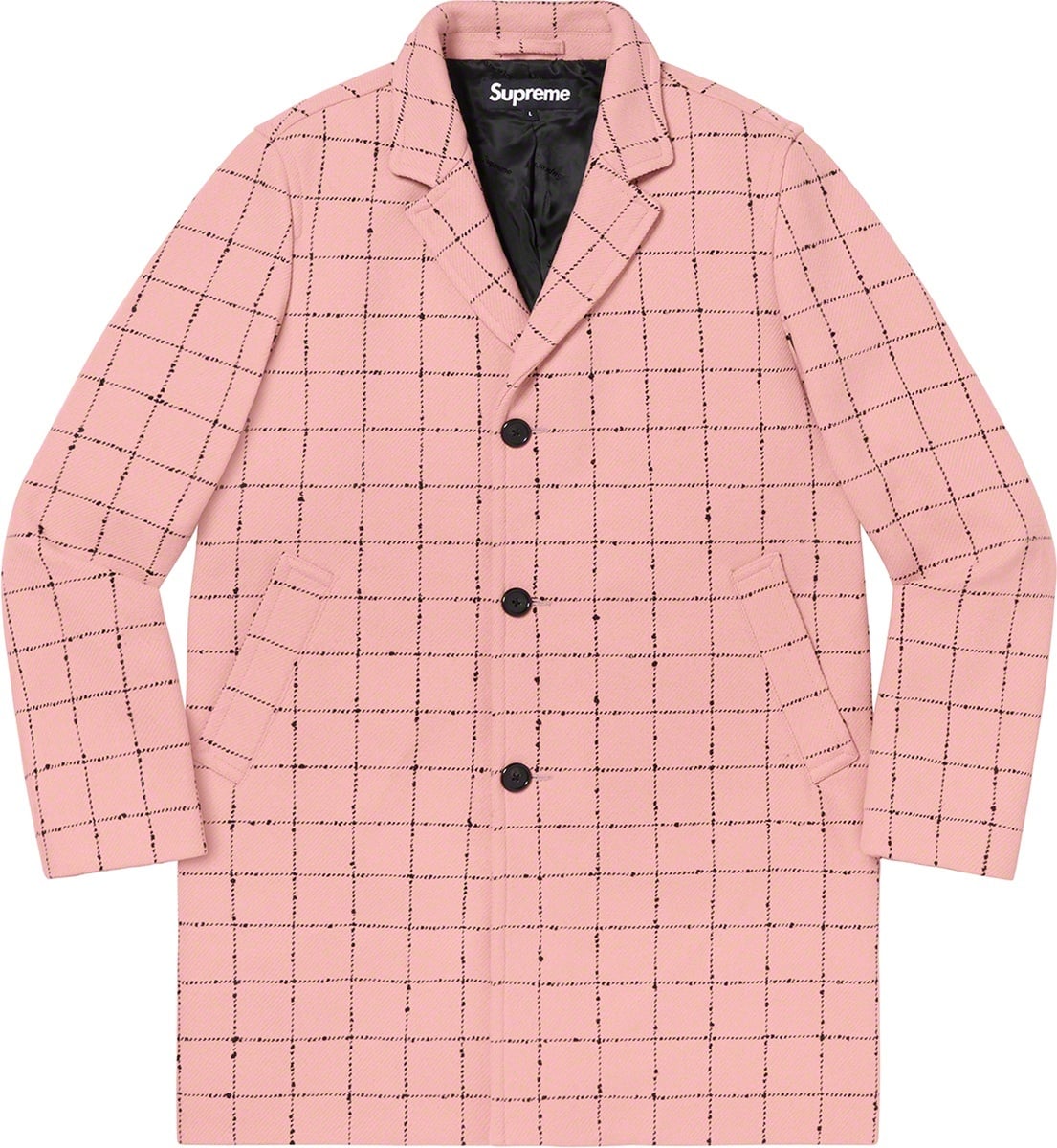 Wool Windowpane Overcoat view 6